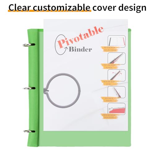 Minimalist 360° Pivotable Project Organizer Binder, 2 Pack Collection