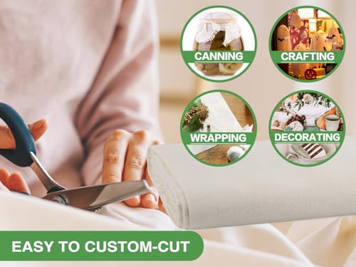 top-tier Organic Cheese Cloths, GOTS Certified, Grade 100,