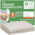 top-tier Organic Cheese Cloths, GOTS Certified, Grade 100,