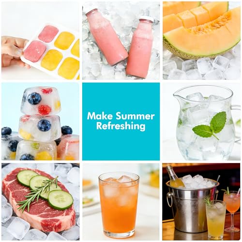 Classic NFK Ice Cube Tray with Lid & for Daily Use